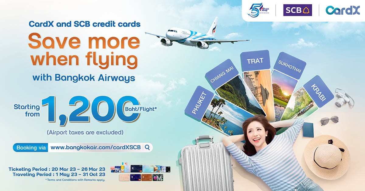 Exclusive Offer for CardX and SCB Credit Card Members (Excluded CardX JCB PLATINUM/SCB JCB PLATINUM)